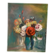 Tableau floral bouquet de fleurs