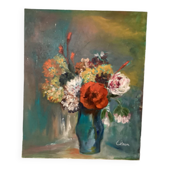 Floral table bouquet of flowers