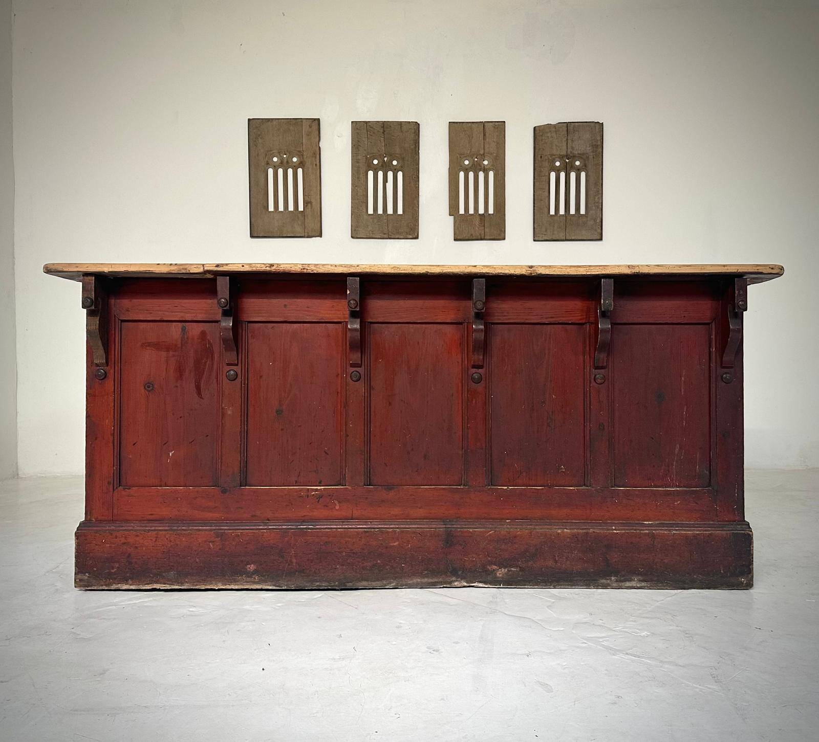 Antique Shop Counter