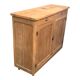 Grand Parisian buffet with billot and butterfly hinges, raw wood, 1930.