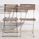 Chaises de jardin pliantes anciennes (c.1920). Ensemble de 2 pièces n°2