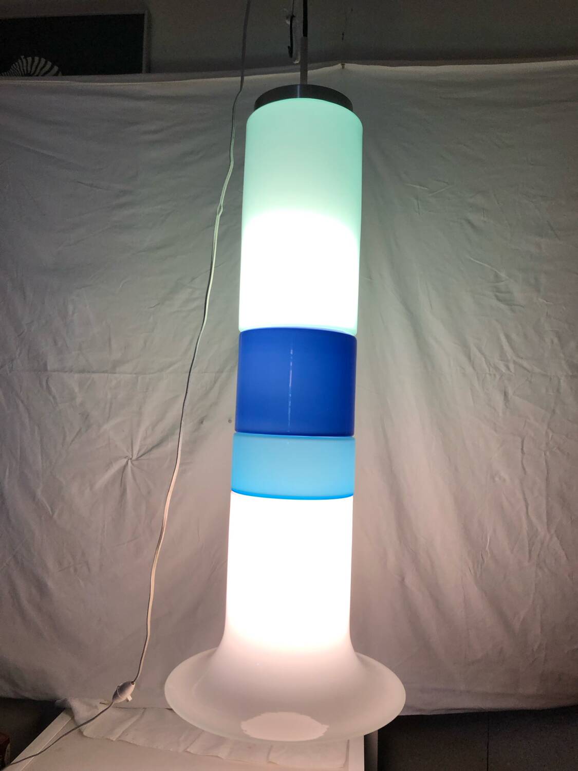 Italian design chandelier from the 70s