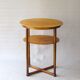 Oval pedestal table circa 1915 Nr.960/2 design Josef Hoffmann for J.J.Kohn