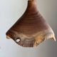 Small suspension in organic teak hat D30 H20