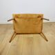 Polish coffee table console 1970s square-multifaceted