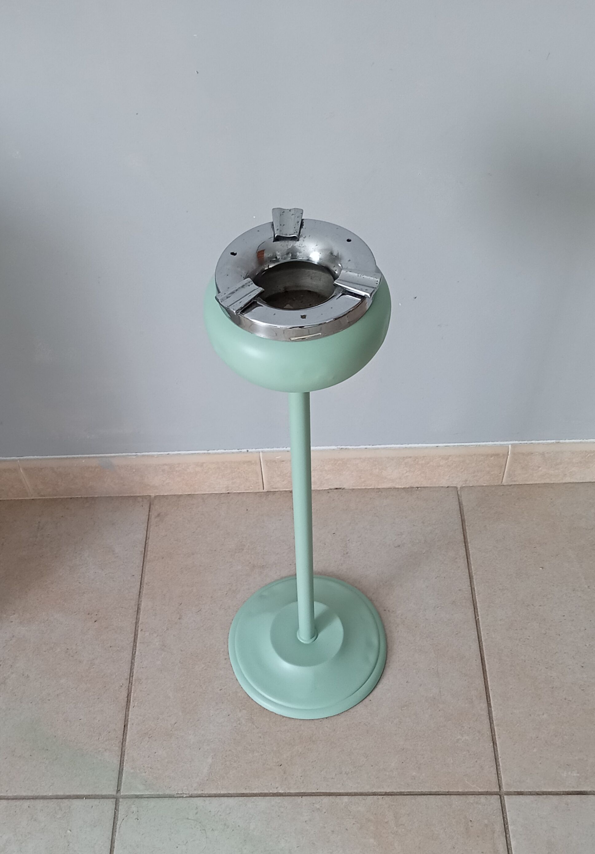 Vintage standing ashtray 50s
