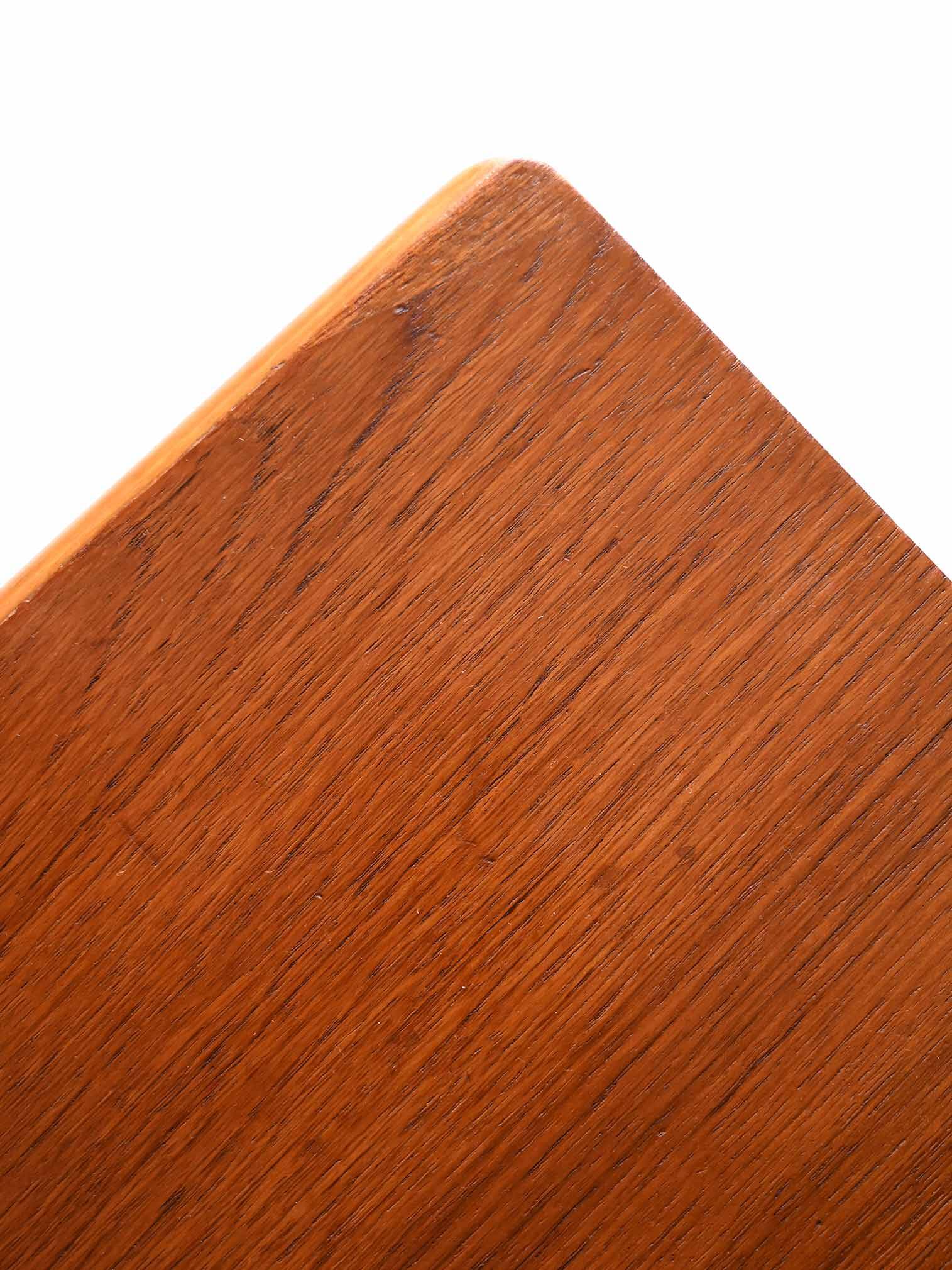 Vintage bookcase with pull-out desk