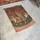 Tapestry reproduction of the lady with the unicorn