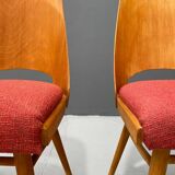 Pair of TON Model 514 Dining Chairs – Radomír Hofman, 1960s