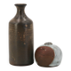 Deux petits vases en grès céramiques, années 70