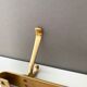 Vintage Wall Coat Rack, Brass, Mid Century Interior