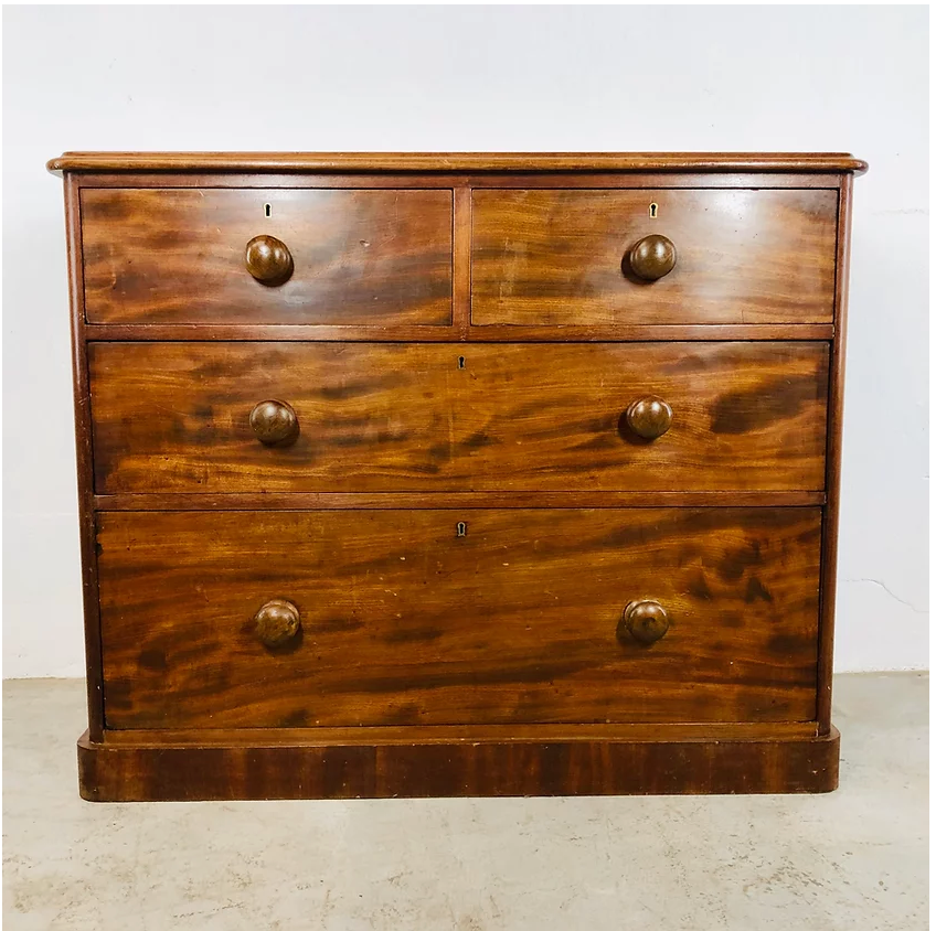 Antique English chest of drawers