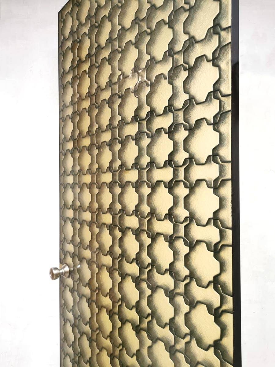 Vintage Art Deco design fiberglass doors sixties