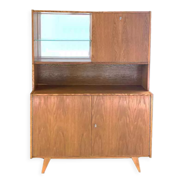 Vintage three part U-450 cabinet by Jiri Jiroutek for Interier Praha, 1960s