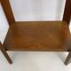 Small wooden Art Deco side table.