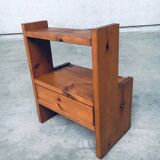 Mid-Century Scandinavian Pine Bedside Tables, Sweden, 1960s, Set of 2