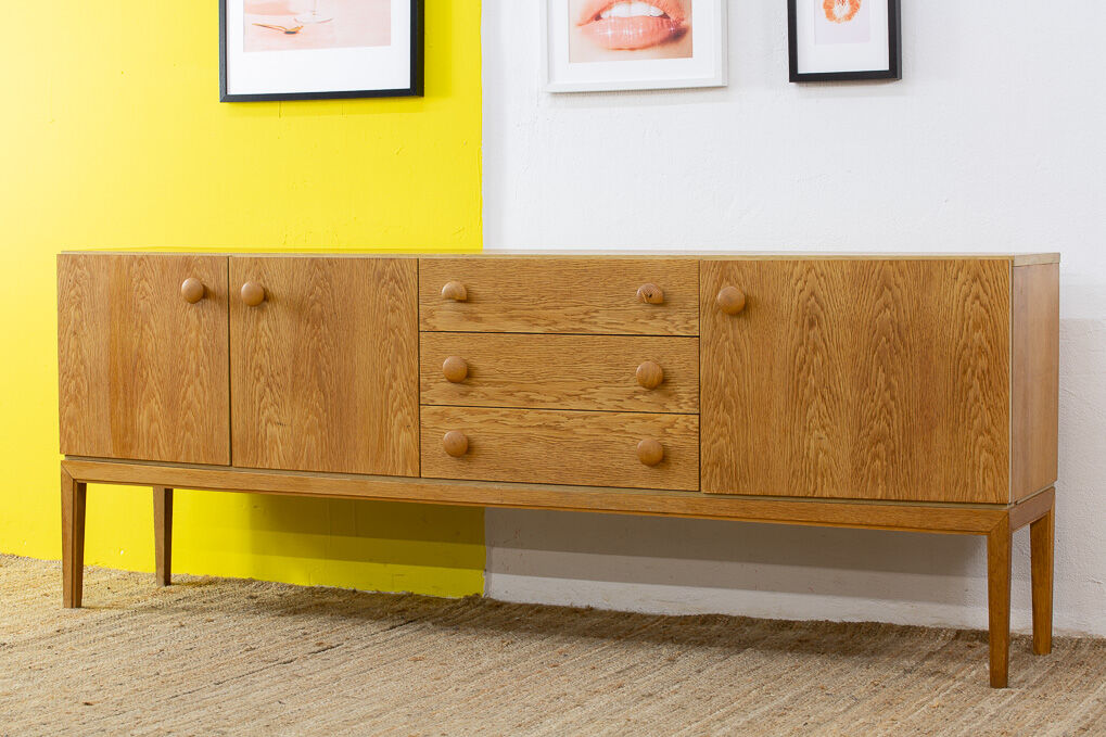 Vintage Scandinavian sideboard – 210 cm