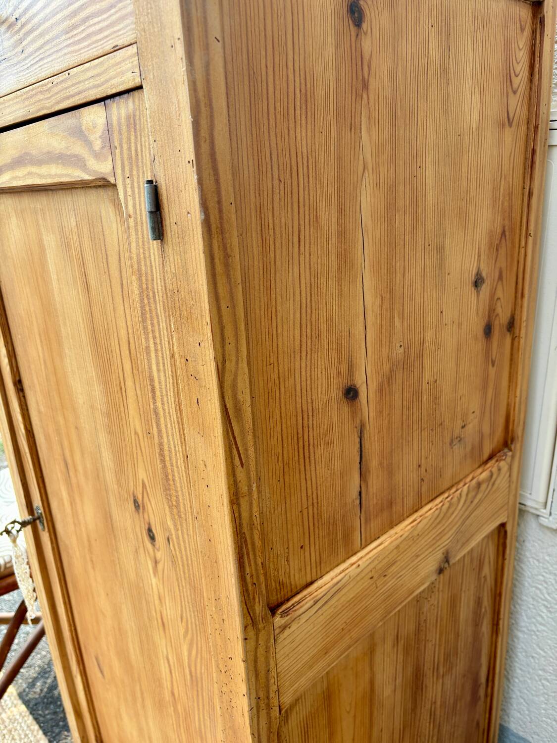 Parisian sideboard in raw wood