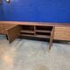 Large 3-metre sideboard in walnut by the manufacturer Punt Mobles.