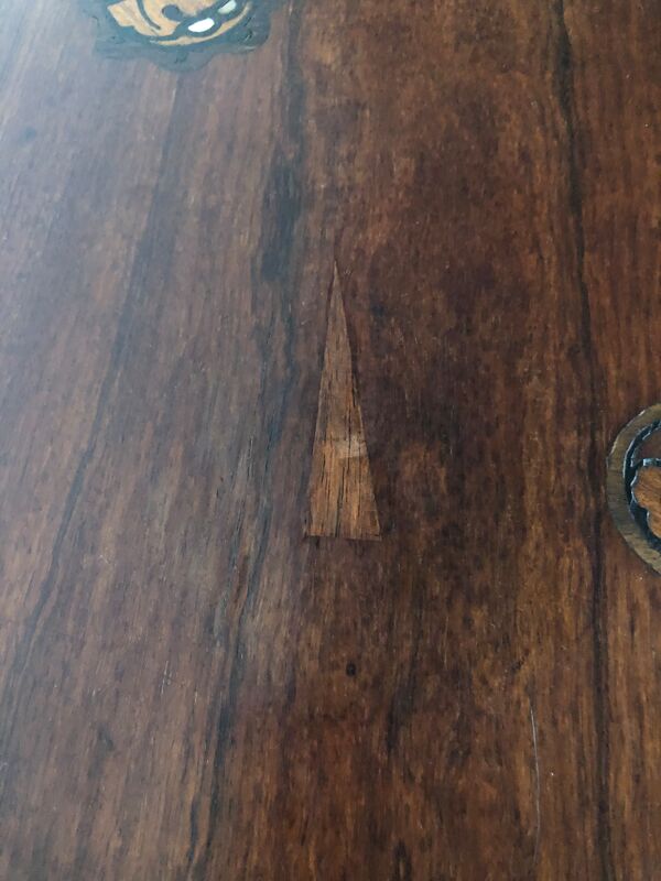 Suite De Tables Gigognes En Acajou Et Marqueterie 1925 . art Nouveau art deco