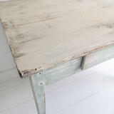 Table de ferme patinée