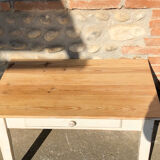 Patinated coffee table