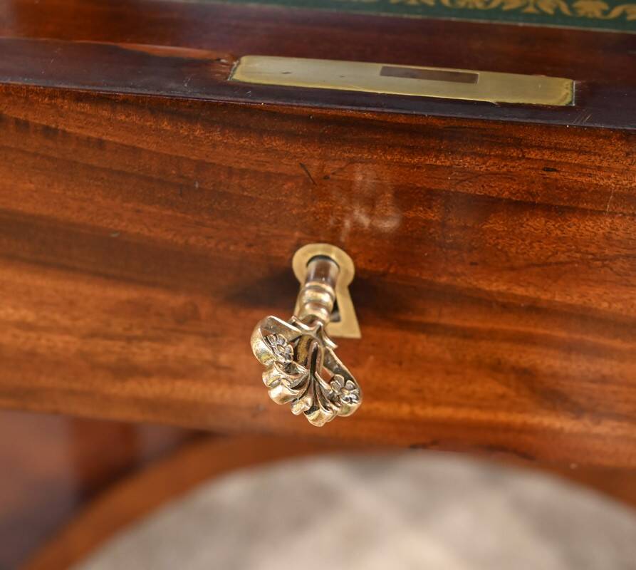 Mahogany Writing Table, Return from Egypt Period – Early 19th Century