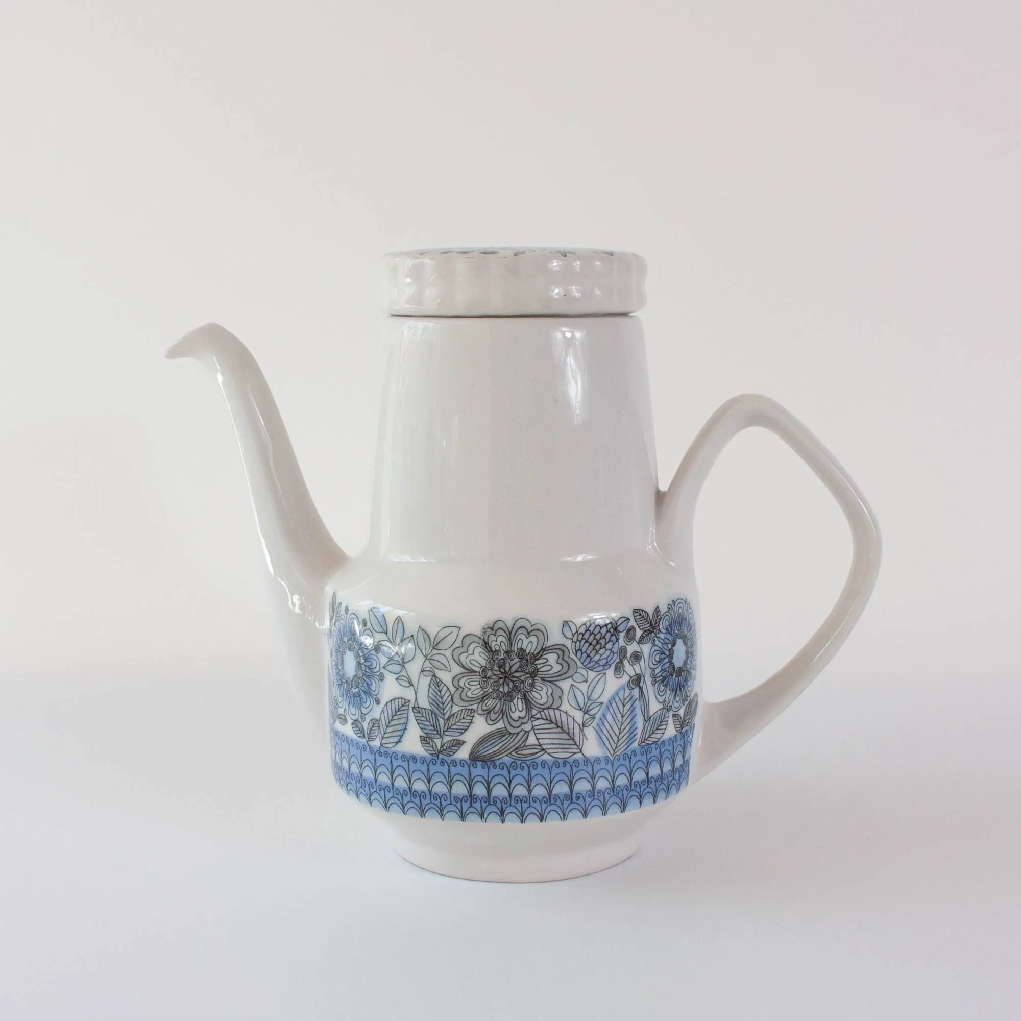 Vintage 1970s Raul da Bernarda Tea Set from Alcobaça, Portugal