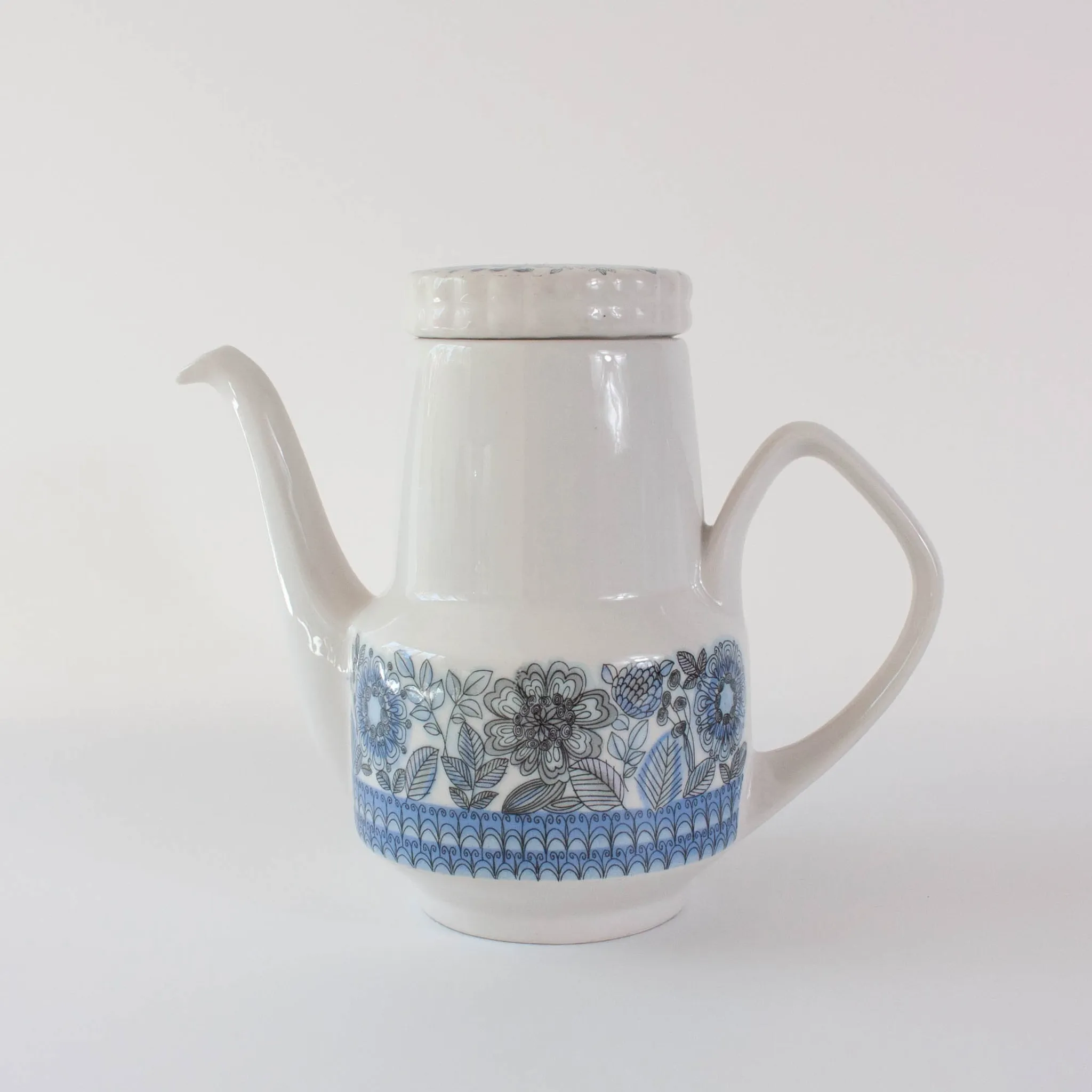 Vintage 1970s Raul da Bernarda Tea Set from Alcobaça, Portugal
