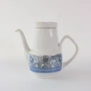 Vintage 1970s Raul da Bernarda Tea Set from Alcobaça, Portugal