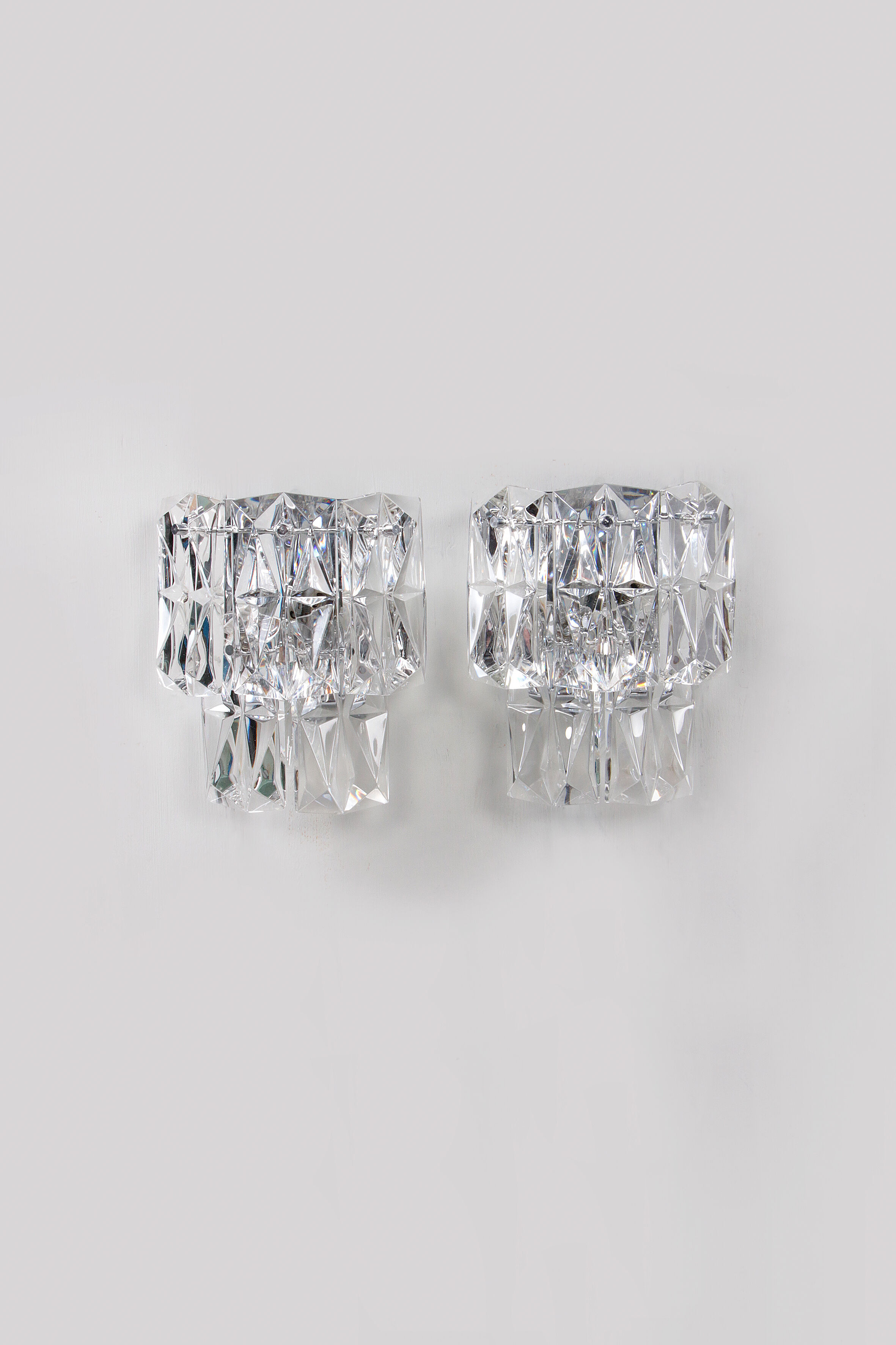 Kinkeldey Set van twee wandlampjes,1970 Duitsland