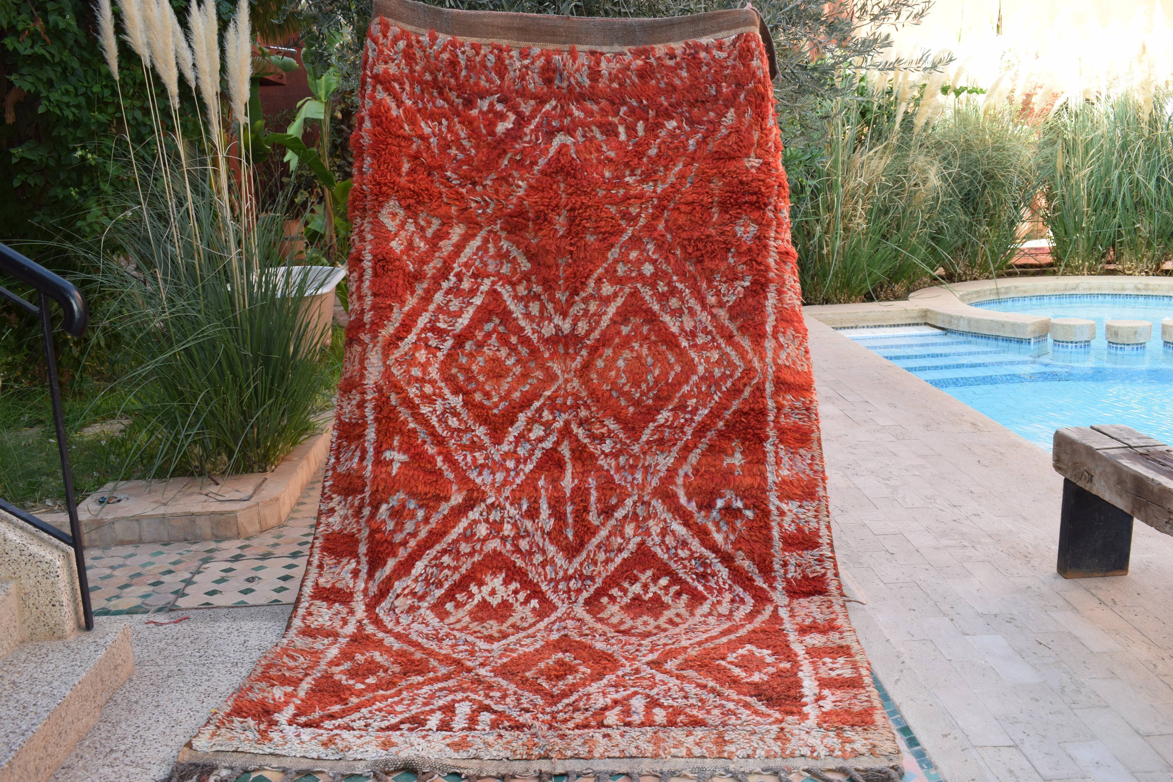 Berber rug Moroccan vintage Atlas