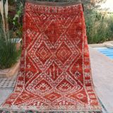Berber rug Moroccan vintage Atlas