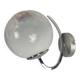 Space Age wall light in chrome and Murano glass by Mazzega – Years