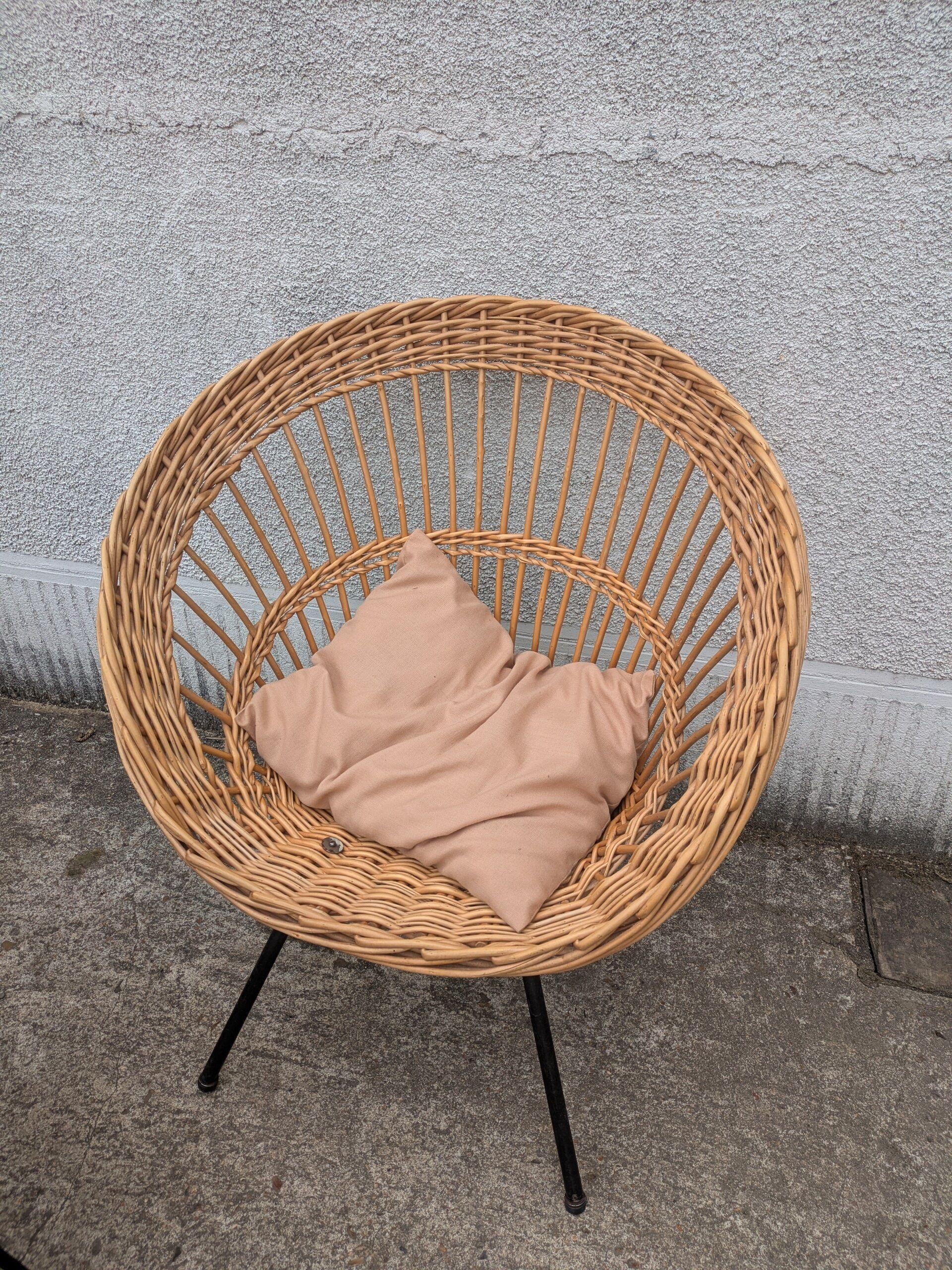 Rattan garden furniture