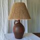 Terracotta lamp