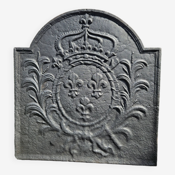 18th century Fireplace plate 51 x 49 cm