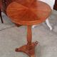 Biedermeier side table in light wood – 19th century