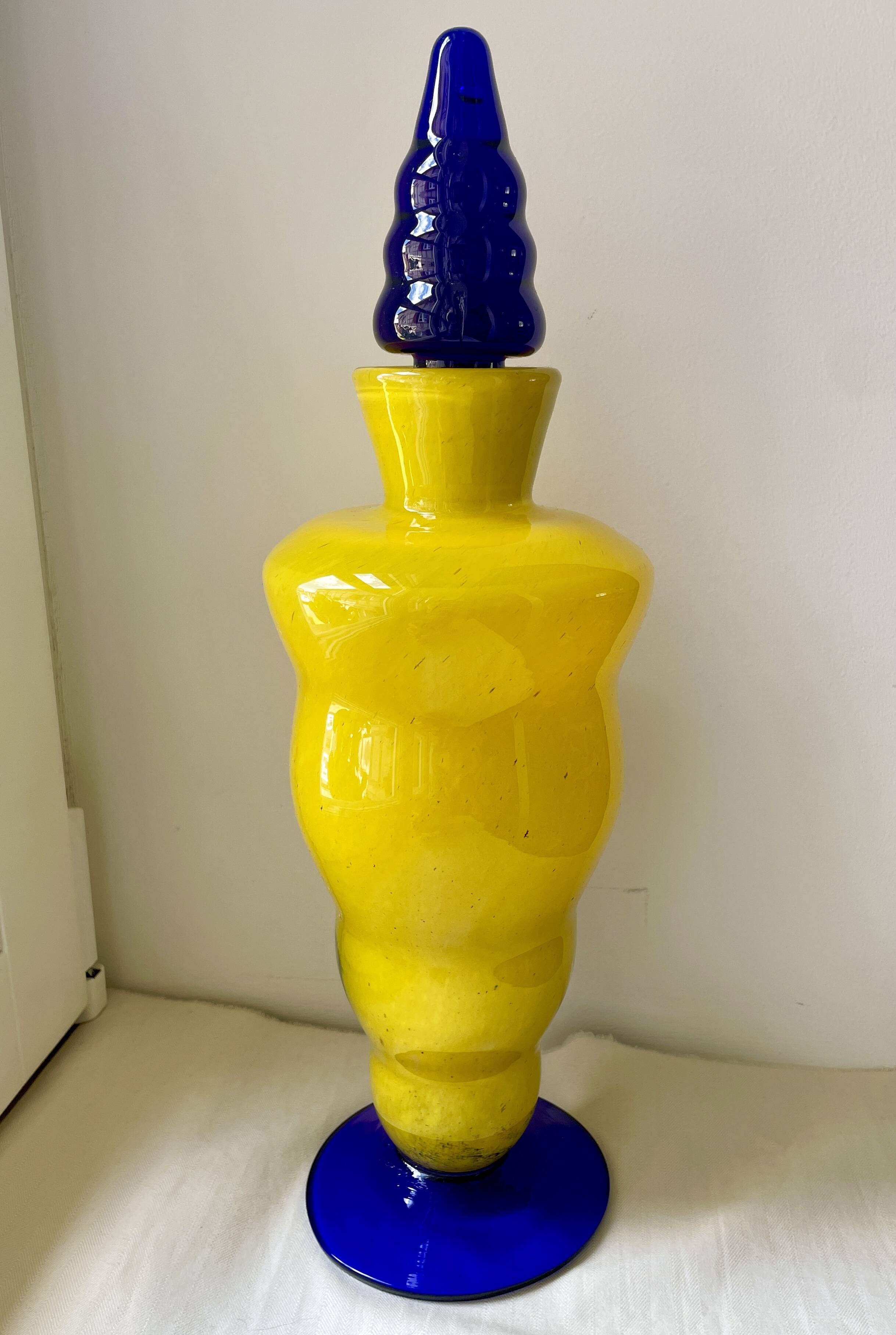 Murano vase vintage 90s