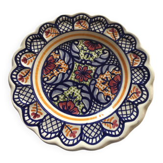 Assiette de décoration ceramique espagnole " pascual zorilla"