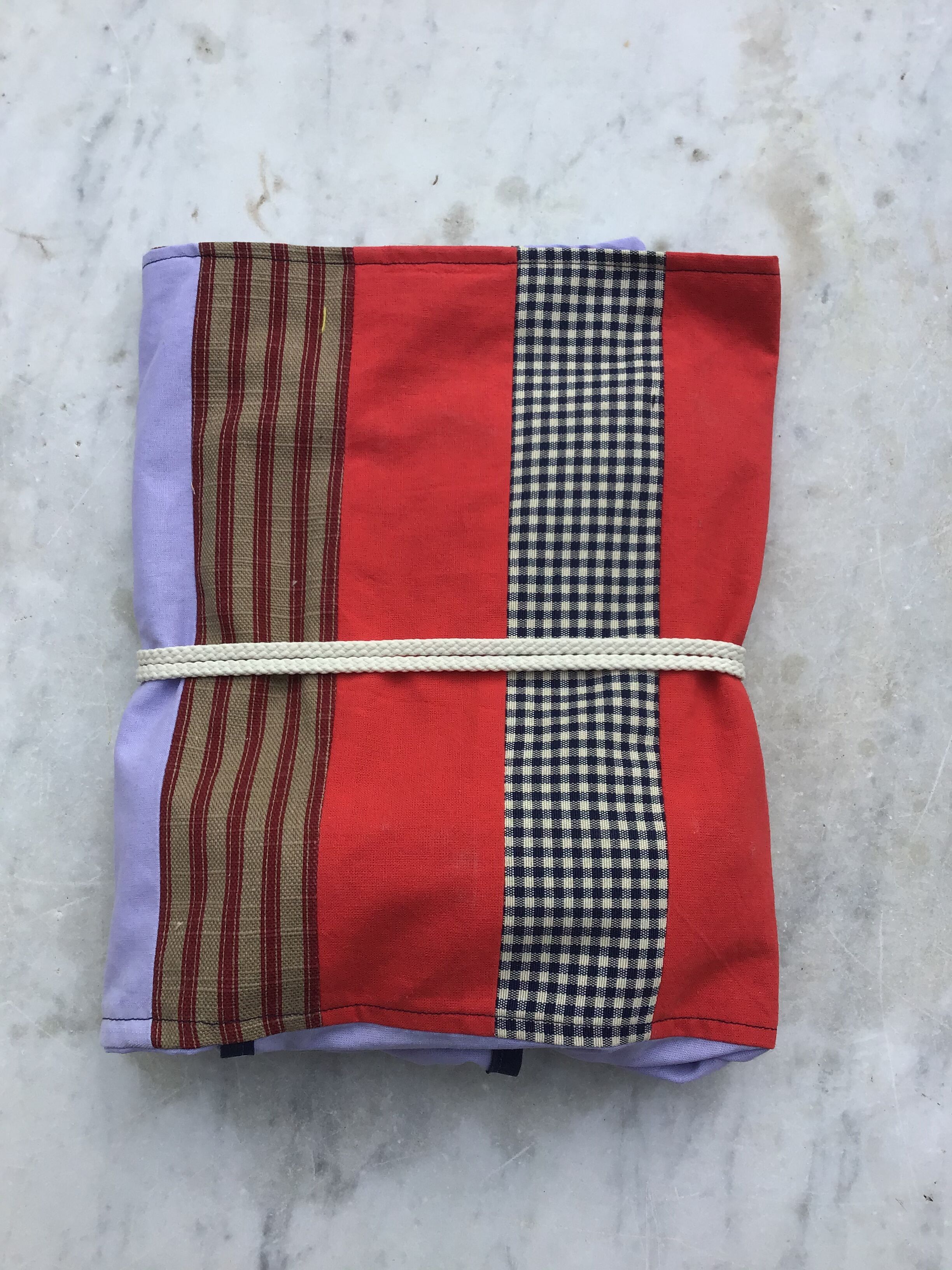 Silver metal covers in their pouch