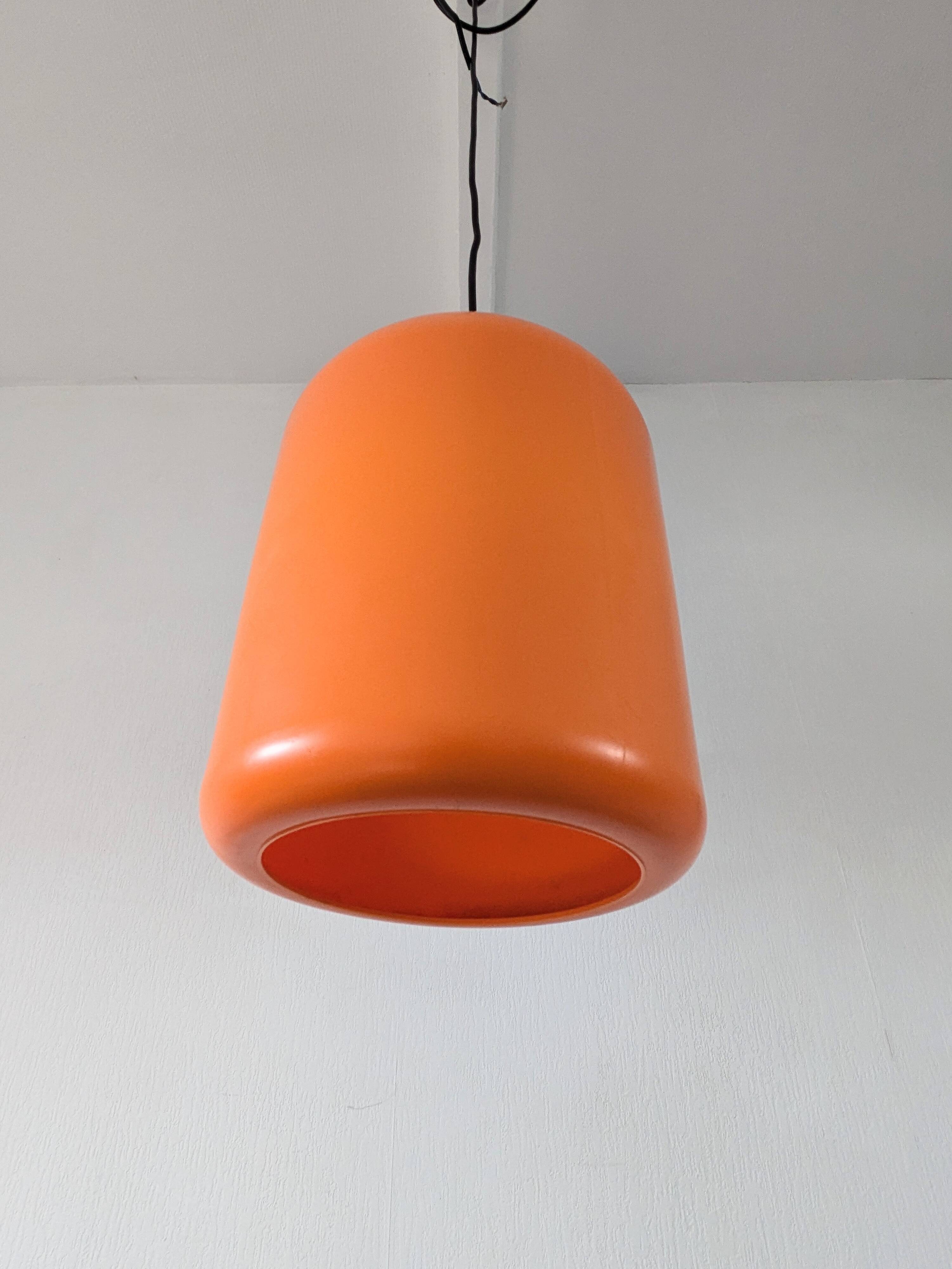 Orange pendant light Bob Design model Bulb