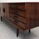 Scandinavian sideboard in Rio rosewood, 1950s-1960s