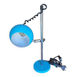 Vintage blue eyeball lamp