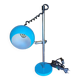 Lampe eyeball bleue vintage