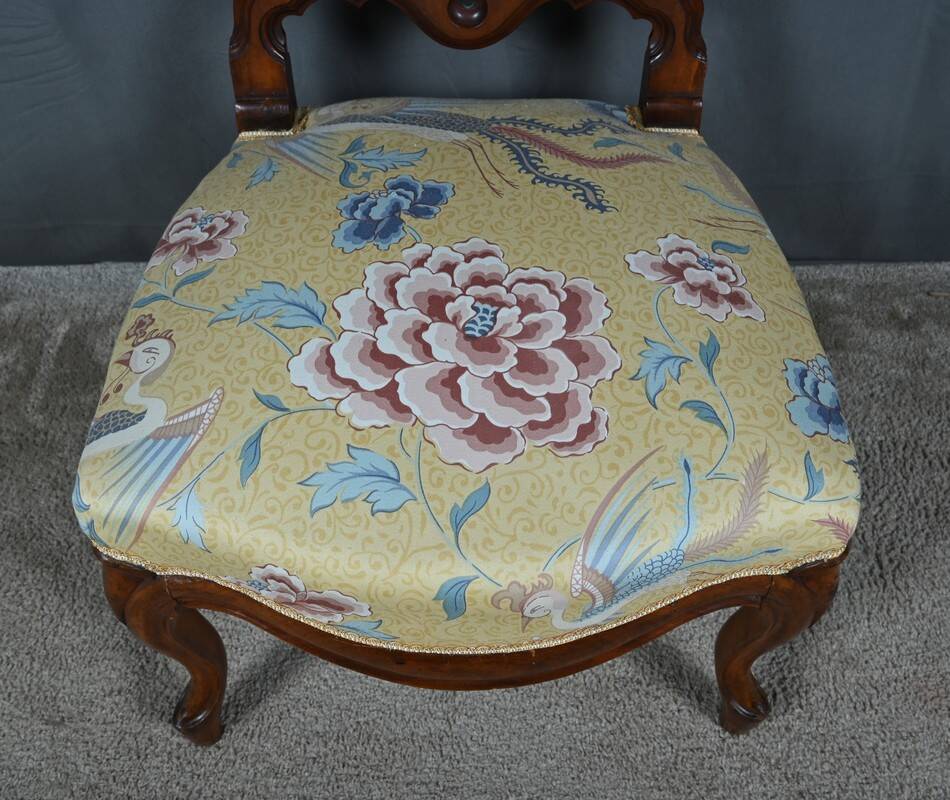 Nursing Chair in Mahogany, Napoleon III period – second half of the 19th century