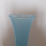 Vase soliflore opaline bleu