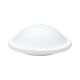 Peill & Putzler ceiling lamp – Germany, 1970s, opal glass, 40 cm, 3×E27