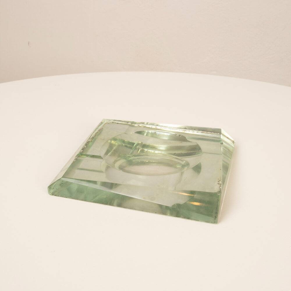 Crystal ashtray designed by Pietro Chiesa for Fontana Arte 1940