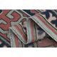 1970s Vintage Turkish Handmade Wool & Cotton Pink Area Rug 175x265